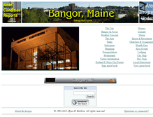 Tablet Screenshot of bangorinfo.com